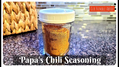 Papa's Chili Seasoning