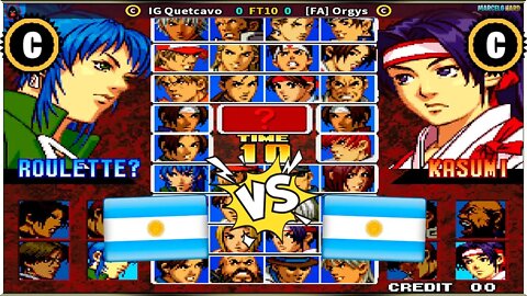 The King of Fighters '99 (IG Quetcavo Vs. [FA] Orgys) [Argentina Vs. Argentina]