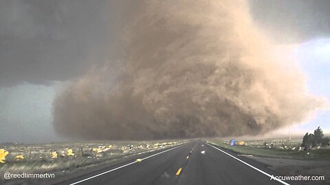 Watch this EXTREME up-close video of tornado in Texas, A terrible storm is happening