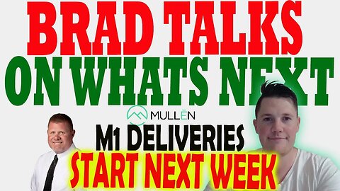 Brad Talks On What is NEXT for Mullen │ Abnormal BUYING AH - WHO ?! ⚠️ Must Watch