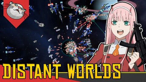 Melhor e Mais COMPLEXO Jogo de ESTRATÈGIA ESPACIAL?! - Distant Worlds Universe [Gameplay PT-BR]