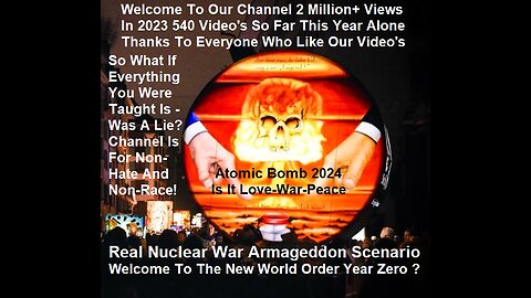 Nuclear War Armageddon Scenario Welcome To The New World Order Year Zero