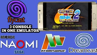 How to Download FLYCAST EMULATOR for Android | play Naomi, atomiswave, & dreamcast games