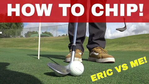 HOW TO FIX CHIPPING YIPS AND "PIG" Vs Golf Champion Eric Meichtry, How to Improve your Short Game