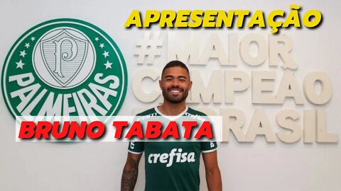 AO VIVO | PALMEIRAS | BRUNO TABATA | COLETIVA DE APRESENTAÇÃO