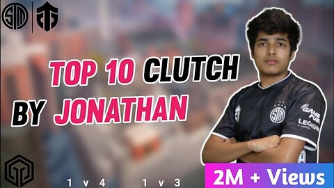 Top 10 Clutches By Tsm Entity jonathan | Best 1v4 , 1v3 clutch | Cluetenz