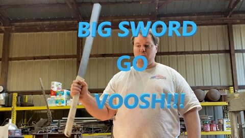 SUPERHEAVY WEIGHT Training Sword!!