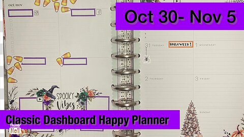 October 30 - November 5 in Dashboard Social media planner