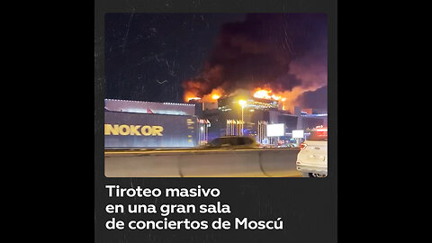 Varias personas abren fuego contra la gente en una sala de conciertos de Moscú