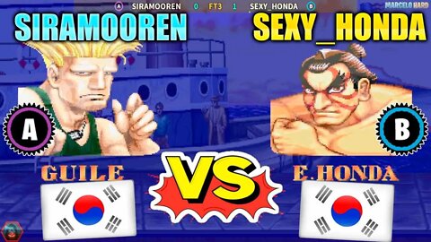 Street Fighter II': Champion Edition (SIRAMOOREN Vs. SEXY_HONDA) [South Korea Vs. South Korea]