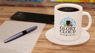 Glory Cloud Coffee Roasters White Mug Promo Fun