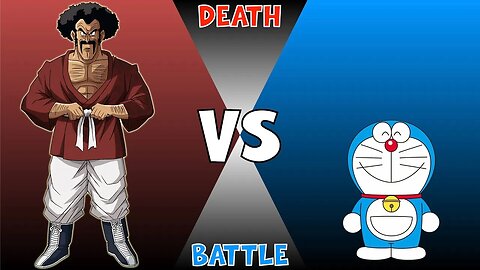 Mr. Satan vs. Doraemon | Death Battle