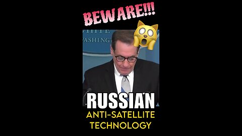 BEWARE!!! Russian Anti-Satellite Technology 🙀 | White House Press Briefing
