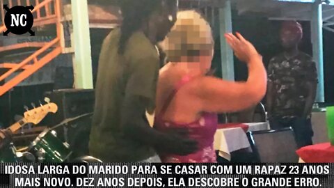 Mulher larga do marido para casar com rapaz 23 anos mais novo. 10 anos depois, ela descobre a farsa