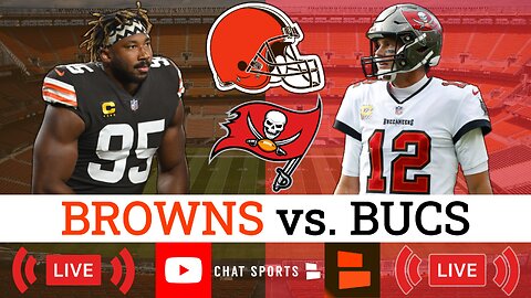 Browns vs. Buccaneers LIVE Streaming Scoreboard