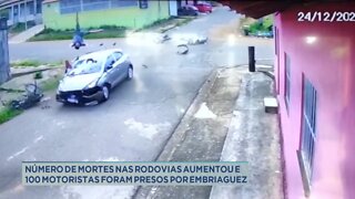 Número de mortes nas rodovias aumentou e 100 motoristas foram presos por embriaguez