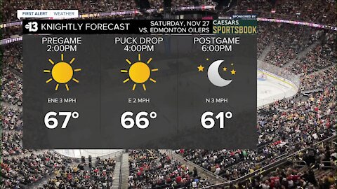 2021 Knightly forecast for Nov. 27 game vs. Edmonton Oilers