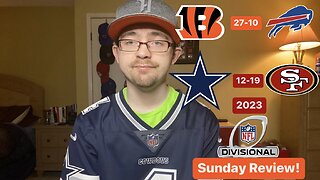 RSR5: 2023 NFL Divisional Sunday Review!