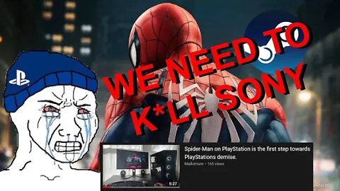 Sony Fanboy Malkimum Has a Breakdown Over Spider man on PC (Malkimum 6: The Clappening)