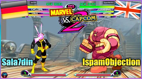 Marvel Vs. Capcom 2 New Age of Heroes (Sala7din Vs. IspamObjection) [Germany Vs. United Kingdom]