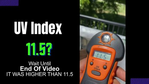 What was the UV index today? See The Full Video To Find Out!