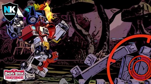 Angry Birds Transformers - NKG Special Effects Series - Optimus Maximus In The Jungle