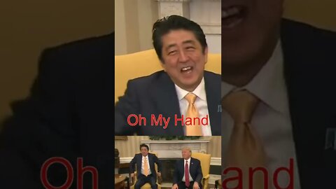 Shinzo Abe Meet Trump Moments RIP ABE! #Shorts