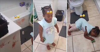 Funniest Moment Of Baby And Animals Little girls hilariously