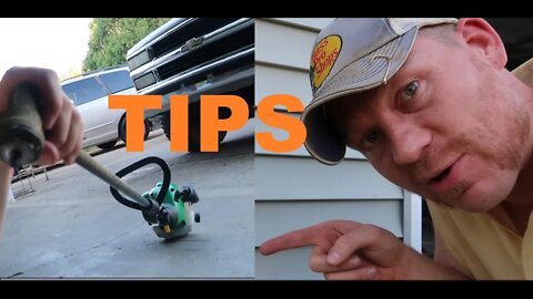 TIPS FOR WEEDEATING - WHO_TEE_WHO