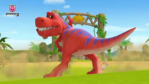 [Dinosaur Song] Hi! I'm Tyrannosaurus Rex | Dinosaur Cartoon | Pinkfong Dinosaurs for Kids