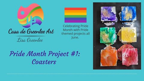 Pride Month Project #1: Coasters