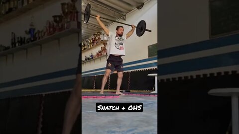 Snatch + Over Head Squat (OHS)