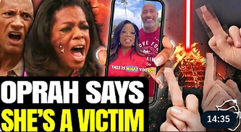 Oprah Says She's The REAL VICTIM Of Maui Fires: "I've Been Terrorized" By Mean Internet Comments 🤣