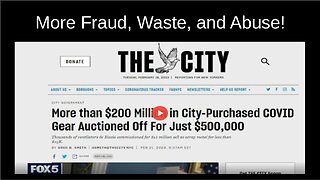 Fraud Waste and Abuse NYC Style!