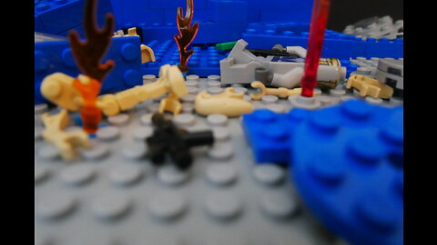Space Settlement Disaster | lego Stop motion