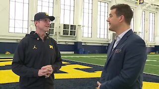 Harbaugh talks one-on-one about Michigan's win over Ohio State