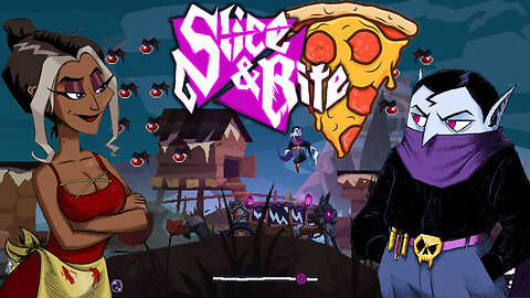 Slice and Bite - Vampire Pizza Delivery Service (Pixelart Action Roguelite)