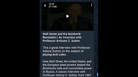 Documentary: The Bolshevik Revolution and Wall Street