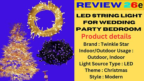 Best LED String Light Review 2023