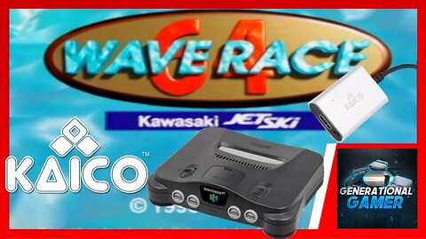 Kaico Labs Nintendo 64 (N64) HDMI Cable Preview (Featuring Wave Race 64)
