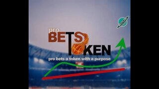 PRO BETS - Fresh launch, Crypto token with a future!