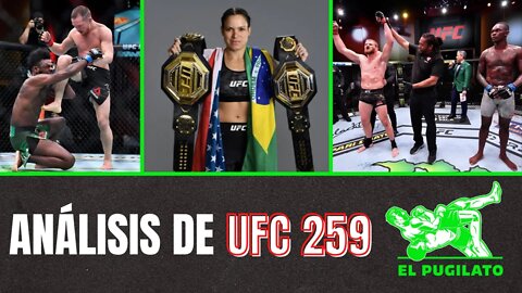 Análisis de #UFC259 - Amanda Nunes trasciende el mundo del combate