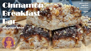 Cinnamon Breakfast Ideas Bar | No Gluten | No Eggs | No Dairy | Bob's Red Mill | RICE COOKER RECIPES