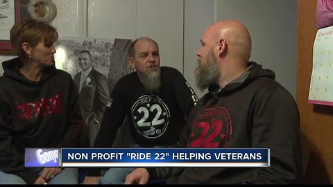 Local marine trying to stop veteran suicides