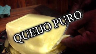 QUEIJO CASEIRO PARA O RESTO DA VIDA, MUÇARELA, PARMESÃO, COALHO E O RESULTADO! RECEITA EXCLUSIVA!