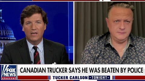 Canadian trucker says he was beaten by police after surrendering to authorities