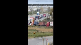 Traffic Jam On Highway 427