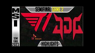 T1 vs JDG Highlights Game 2 _ MSI 2023 Brackets Semi-final Day 9 _ T1 vs JDG Esports G2