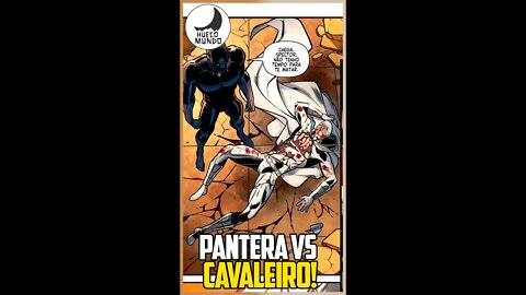 PANTERA NEGRA VS CAVALEIRO DA LUA!! #Shorts | Hueco Mundo