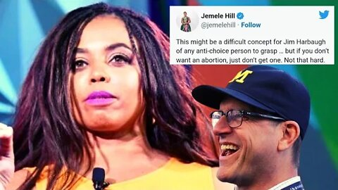 Woke Jemele Hill Gets DESTROYED For Her IDIOTIC Response To Jim Harbaugh's Speech